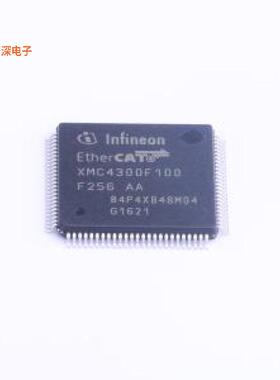 XMC4300F100F256AA|原装TQFP-100(14x14)单片机(MCU/MPU/SOC