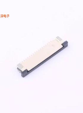 FPC-1.0LS-18PH25 |原装SMD,P=1mm,卧贴FFC/FPC