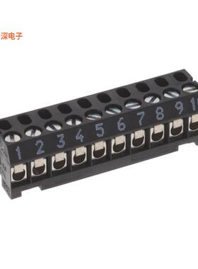 31166110-09 |无罩接头的插头TERM BLOCK PLUG 10POS 3.50MM