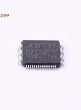 AT32F415RCT7|原装LQFP-64(10x10)单片机(MCU/MPU/SOC