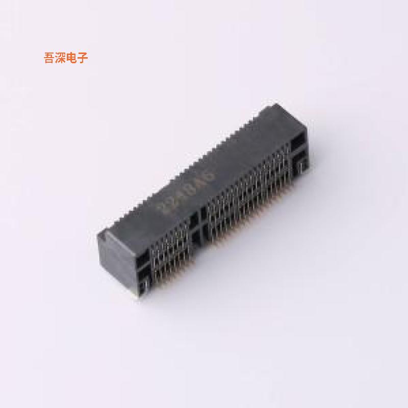AAA-PCI-047-K01/K02 |原装SMD,P=0.8mm,卧贴PCI/PCIe