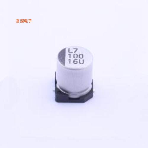 VEU101M1CTR-0607 |原装SMD,D6.3xL7.7mm型铝电解电容