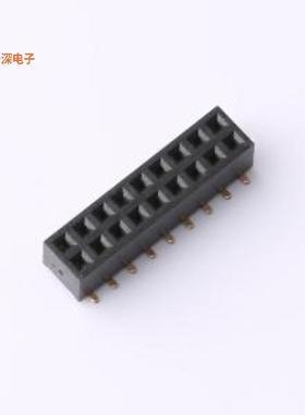 HDGCPH2.0-PMS-02-09 |原装SMD,P=2mm排母