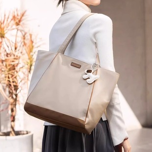 莱夫小狗包托特包女电脑包大容量2025新款大学生上课通勤单肩女包