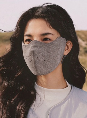 保暖口罩女高颜值秋冬防风护眼角2026新款骑行显脸小面罩防紫外线