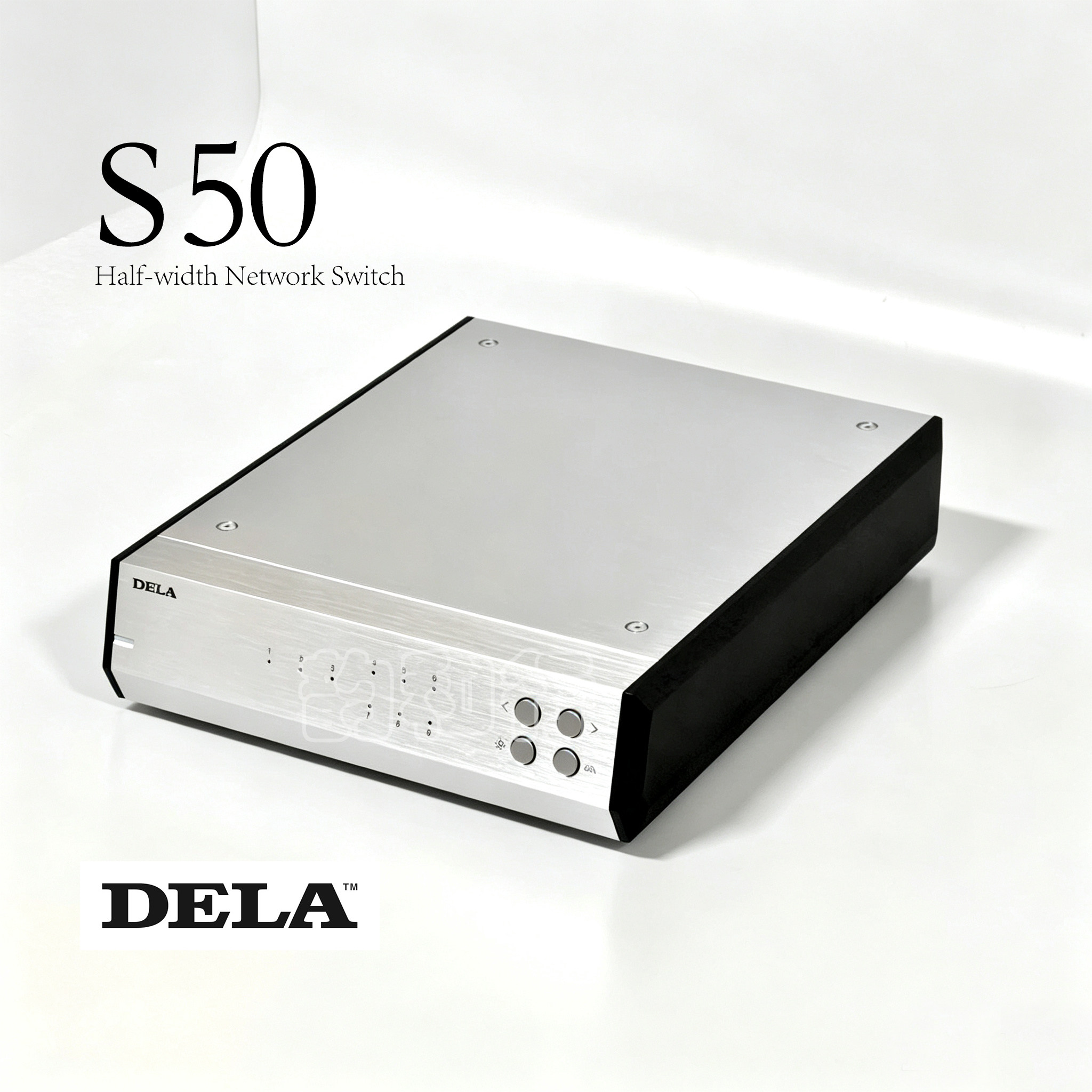 日本DELA/MELCO S50 音频交换机 控速调音2026新款 国行