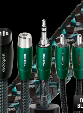 美国 audioquest 线圣 AQ Yosemite （优胜美） RCA信号线