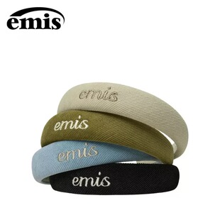 emis发箍女灯芯绒发箍发带高颅顶发卡新款高级感时尚发饰日常头箍