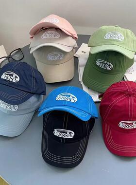 emis帽子2025新款大头围鸭舌帽网红男女潮流明星同款热巴显脸小