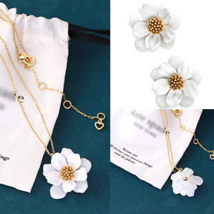 ks   Floral Drop Earrings 花卉个性正品耳环耳钉项链