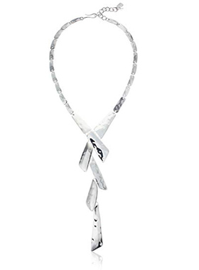 殿堂级 皮绳复古个性项链女锁骨链长款项链配套耳环清仓特惠