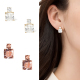 Flying Colors Delicate Drop Earrings精致锆石简约耳钉