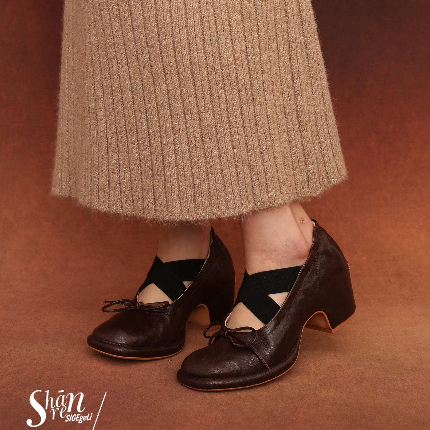 ShānRen高级感法式复古芭蕾舞鞋