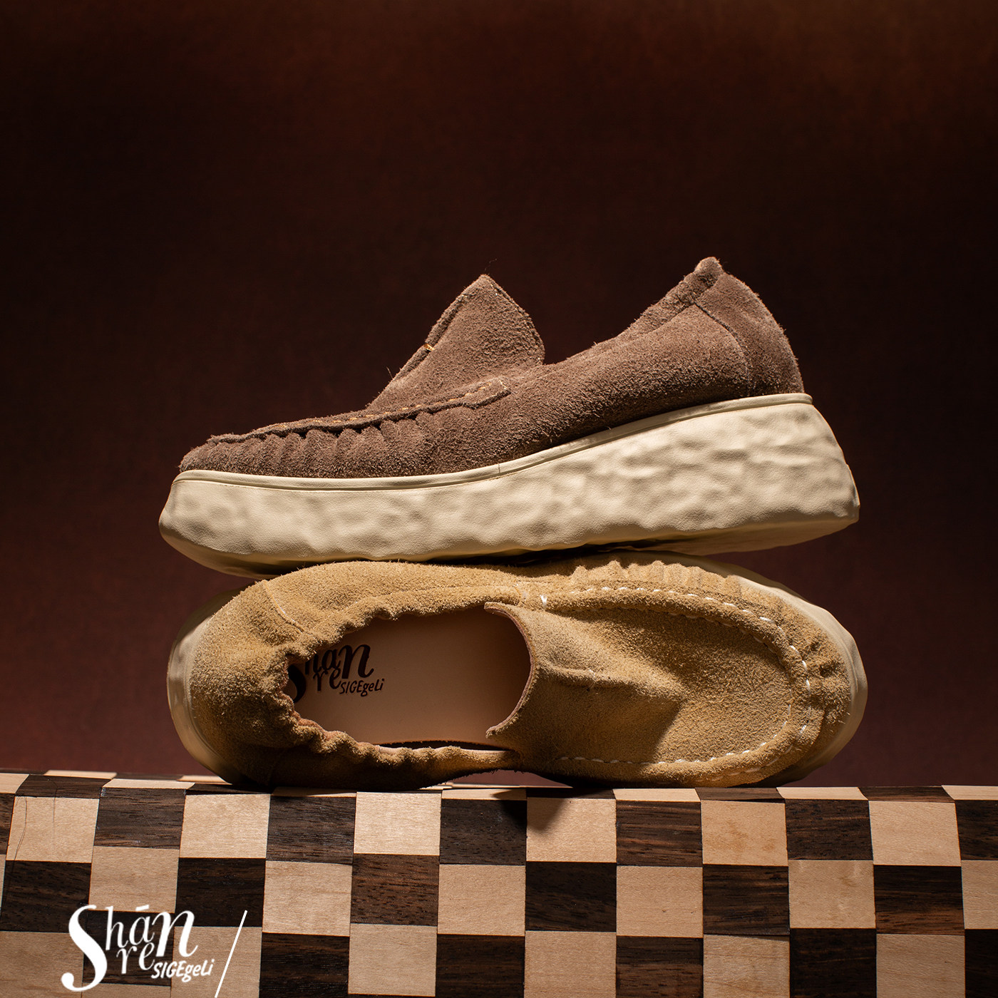 ShānRen软底深口单鞋女一脚蹬休闲乐福鞋增高懒人鞋厚底新款舒适,女鞋,深口单鞋,淘宝优惠券,粉丝福利购,淘宝优惠卷