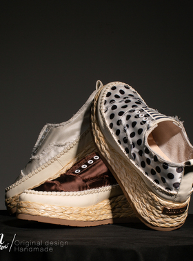 沈月原款ShānRen松弛感高级小众款一脚蹬休闲鞋增高厚底鞋单鞋女