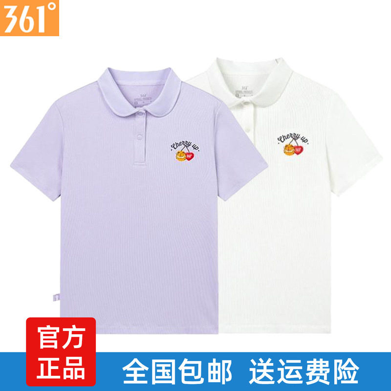 361加菲猫联名短袖POLO衫女