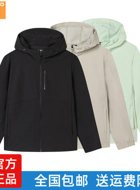 361度跑步连帽风衣外套女