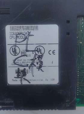 GE模块IC693CPU341T成色如图，邮。议价-议价
