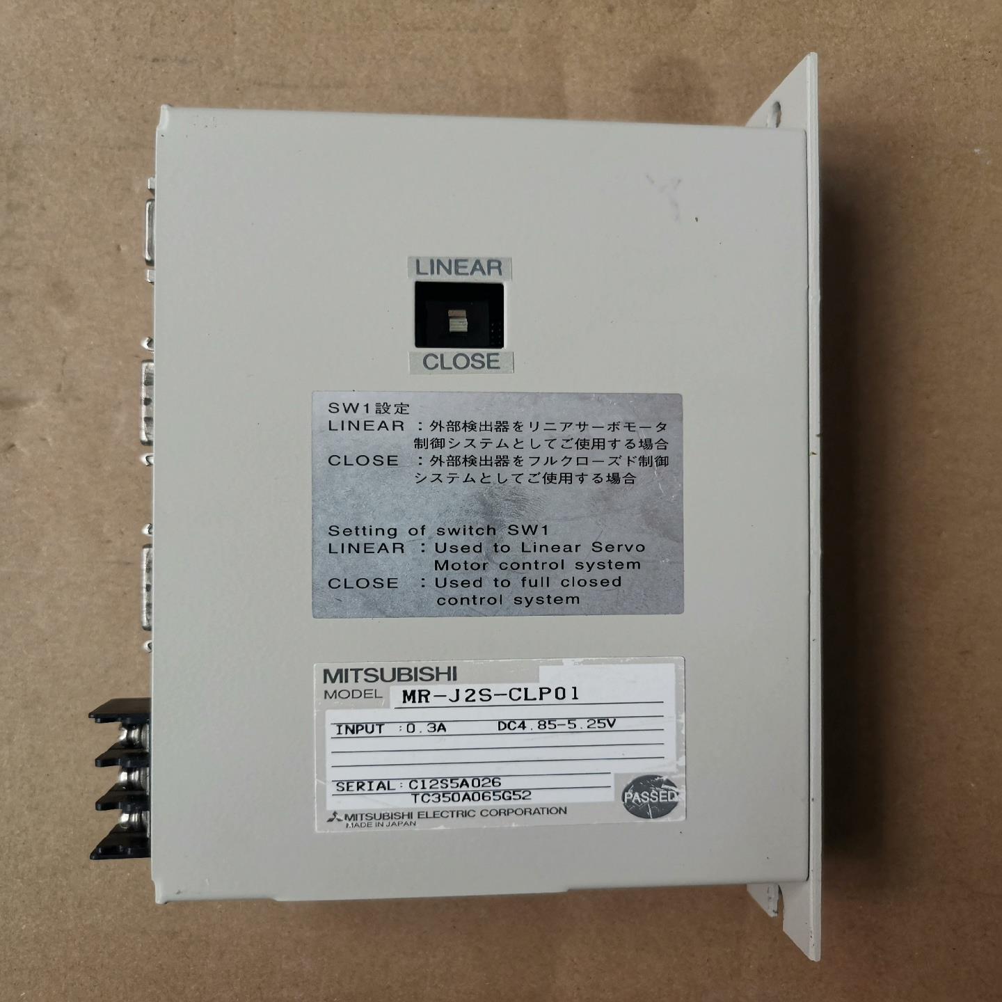 MITSUBISHI驱动器MR-J2S-CLP01成色；议价