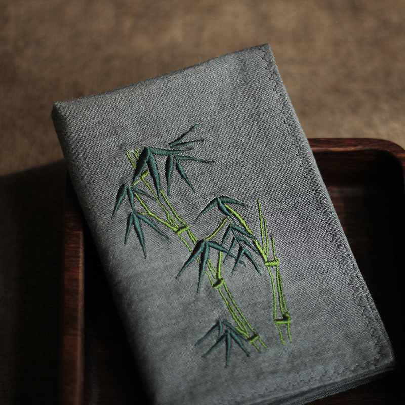 生日礼物朋友礼物刺绣双层手帕