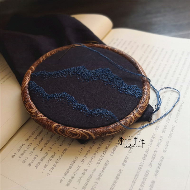 远山朋友生日礼物diy材料包手帕