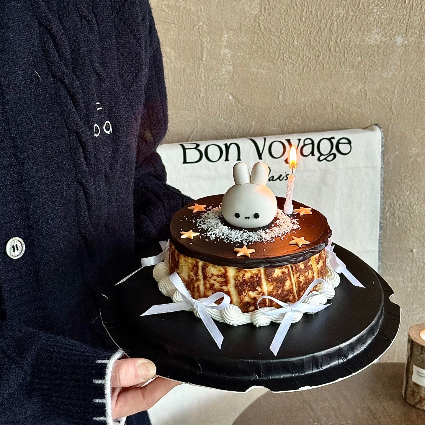 2026网红巴斯克米菲兔蛋糕装饰摆件立体兔子脑袋节日烘焙甜品装扮,节庆用品/礼品,节日装扮用品,淘宝优惠券,粉丝福利购,淘宝优惠卷