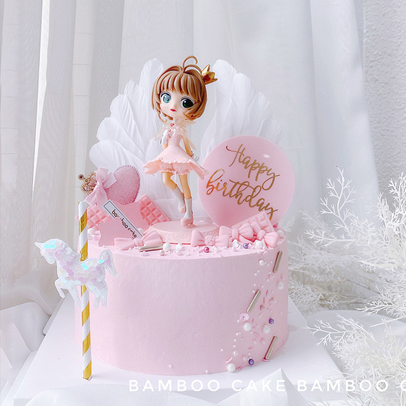 百变小樱蛋糕装饰摆件 动漫情景装饰摆件 烘焙蛋糕公主摆件公仔,节庆用品/礼品,节日装扮用品,淘宝优惠券,粉丝福利购,淘宝优惠卷