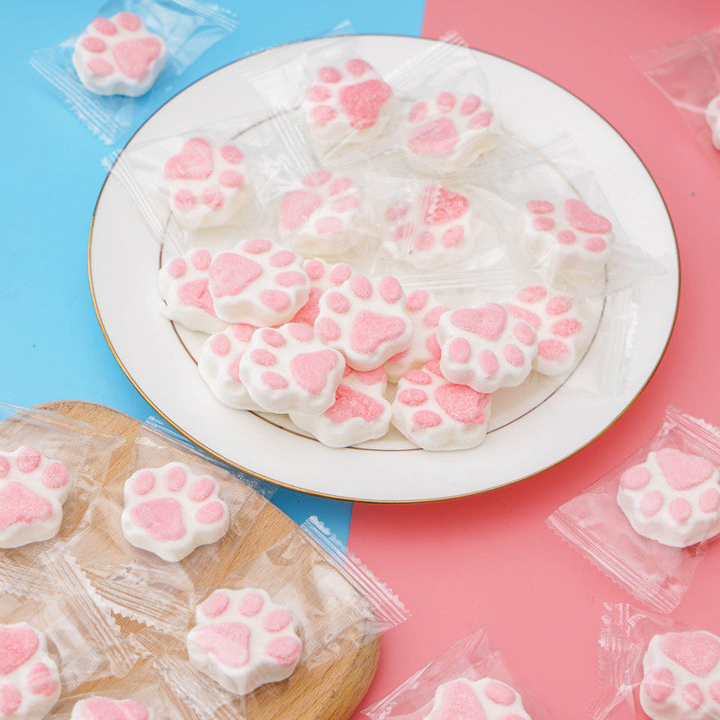 网红猫爪棉花糖软糖烘焙蛋糕装饰创意高颜值可爱卡通糖果散装糖,零食/坚果/特产,传统糖果,淘宝优惠券,粉丝福利购,淘宝优惠卷