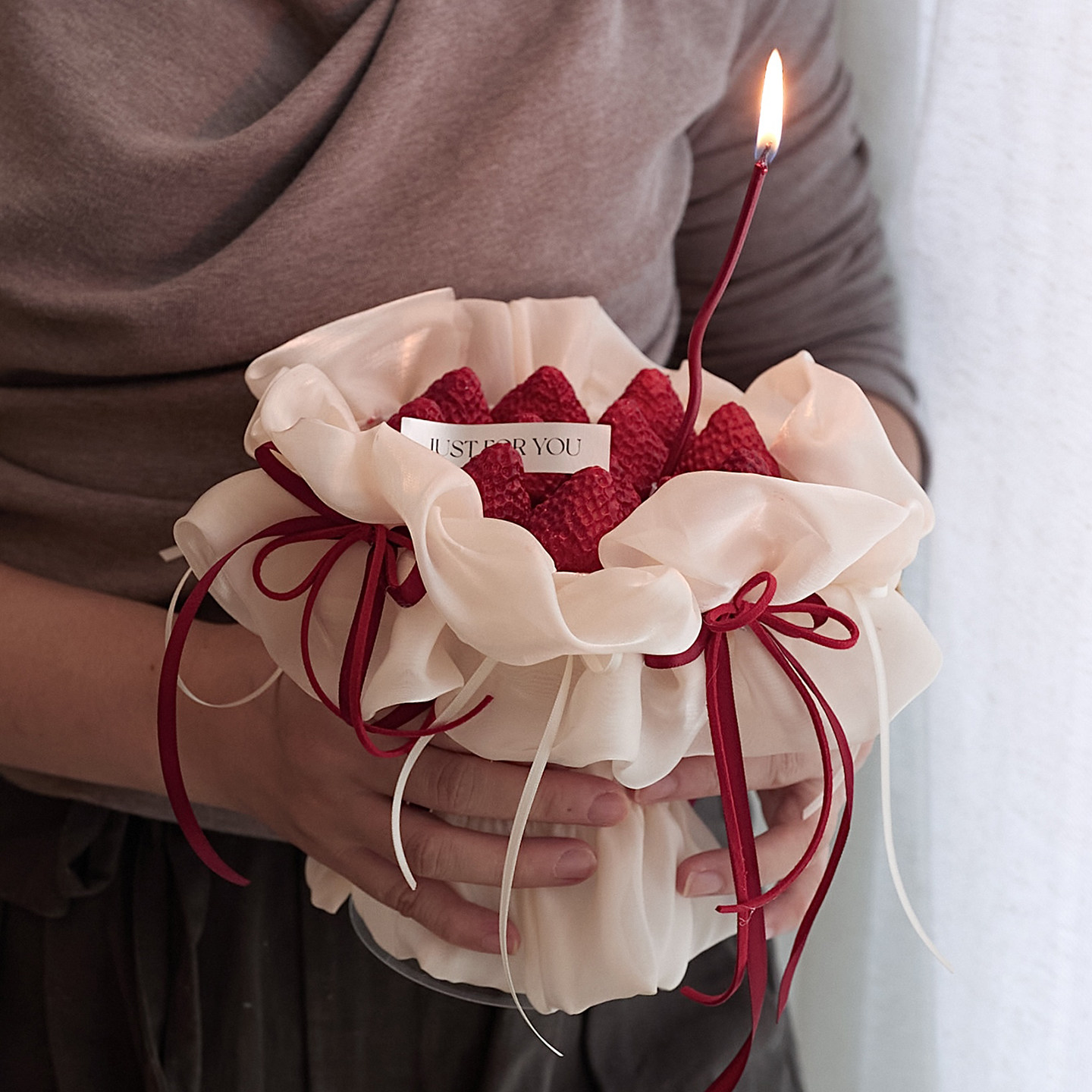 圣诞节佳妍同款新年烘焙蛋糕装饰草莓花束配件褶皱围边丝带插件,节庆用品/礼品,蛋糕/烘焙装饰用品,淘宝优惠券,粉丝福利购,淘宝优惠卷