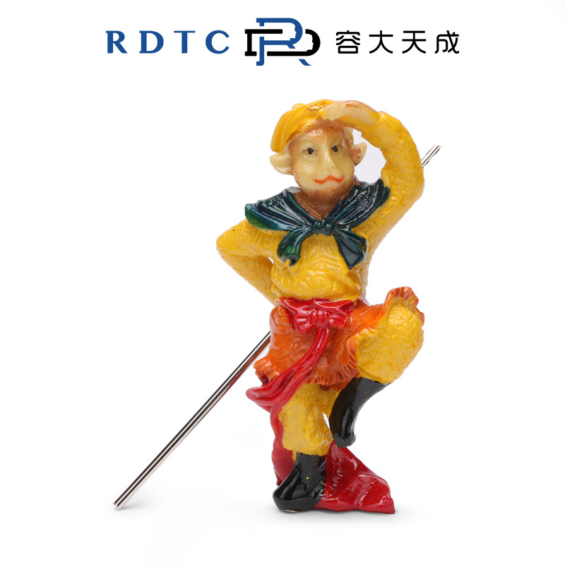 RONG DATIANCHENG 샌드 박스 게임 모래 캐릭터 모델 장식품 서쪽으로 여행 대형 4 피스 세트 동양 신화 수지