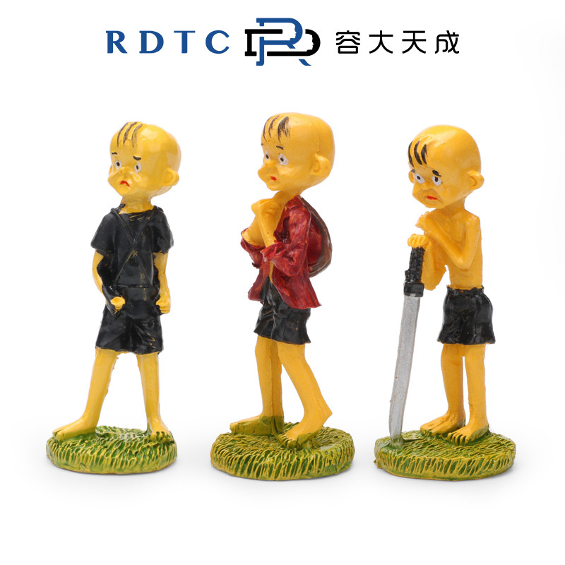 容大天成 沙盘游戏心理沙具人物模型箱庭玩具心理沙盘|可怜的三毛