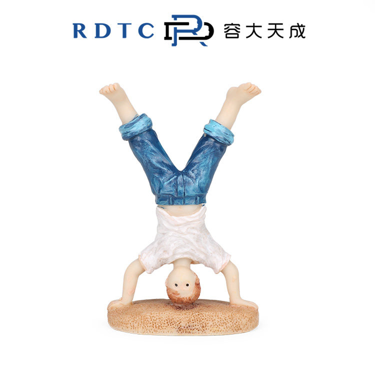 [롱다 오리지널 심리모래 세트] 다른 각도에서 본 거꾸로 된 캐릭터 모델 모래판 게임 댄스 퍼포먼스