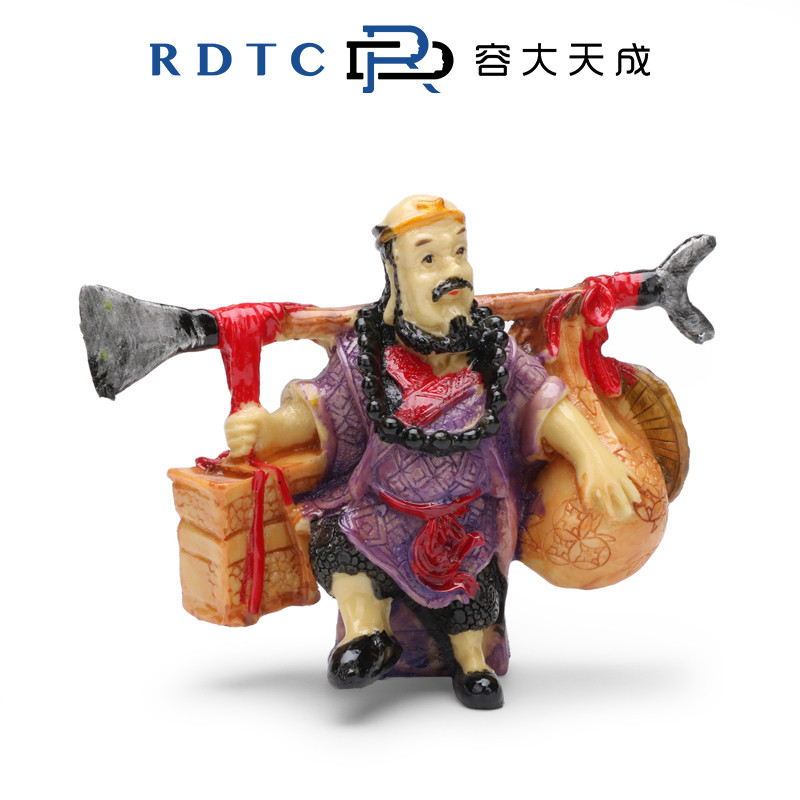 RONG DATIANCHENG 샌드 박스 게임 모래 캐릭터 모델 장식품 서쪽으로 여행 대형 4 피스 세트 동양 신화 수지