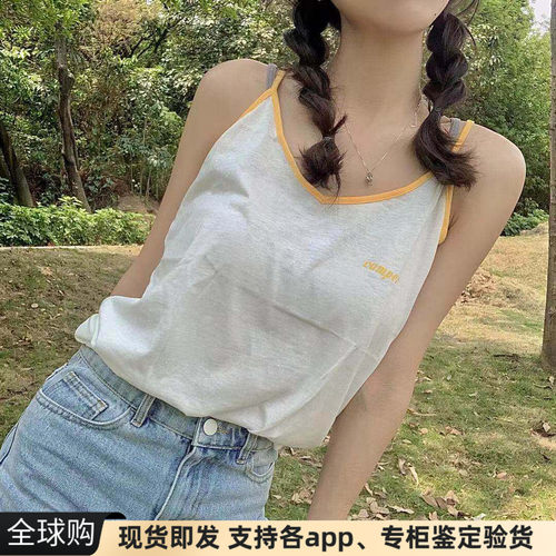 campcollection滚边吊带背心