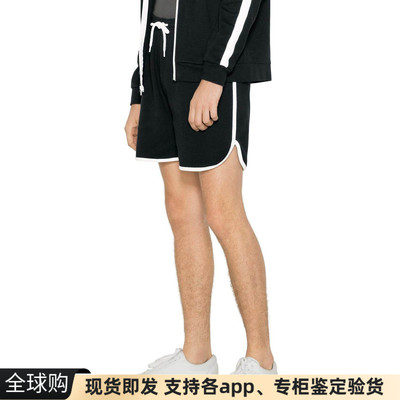 美国复古拼色条纹运动短裤现货
