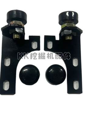 挖掘机配件 三一SY135 215 225 235 365-8前挡玻璃滑轮支架 锁扣