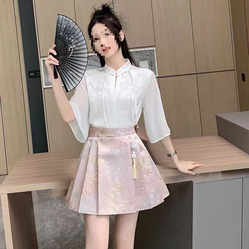 新中式汉服女马面裙2025新款复古