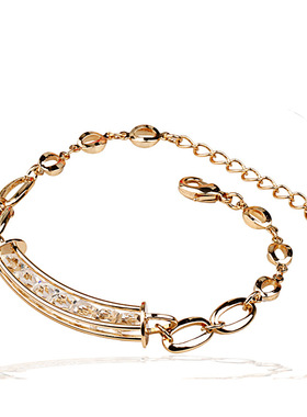 时尚韩版手链手镯水晶女礼品高档