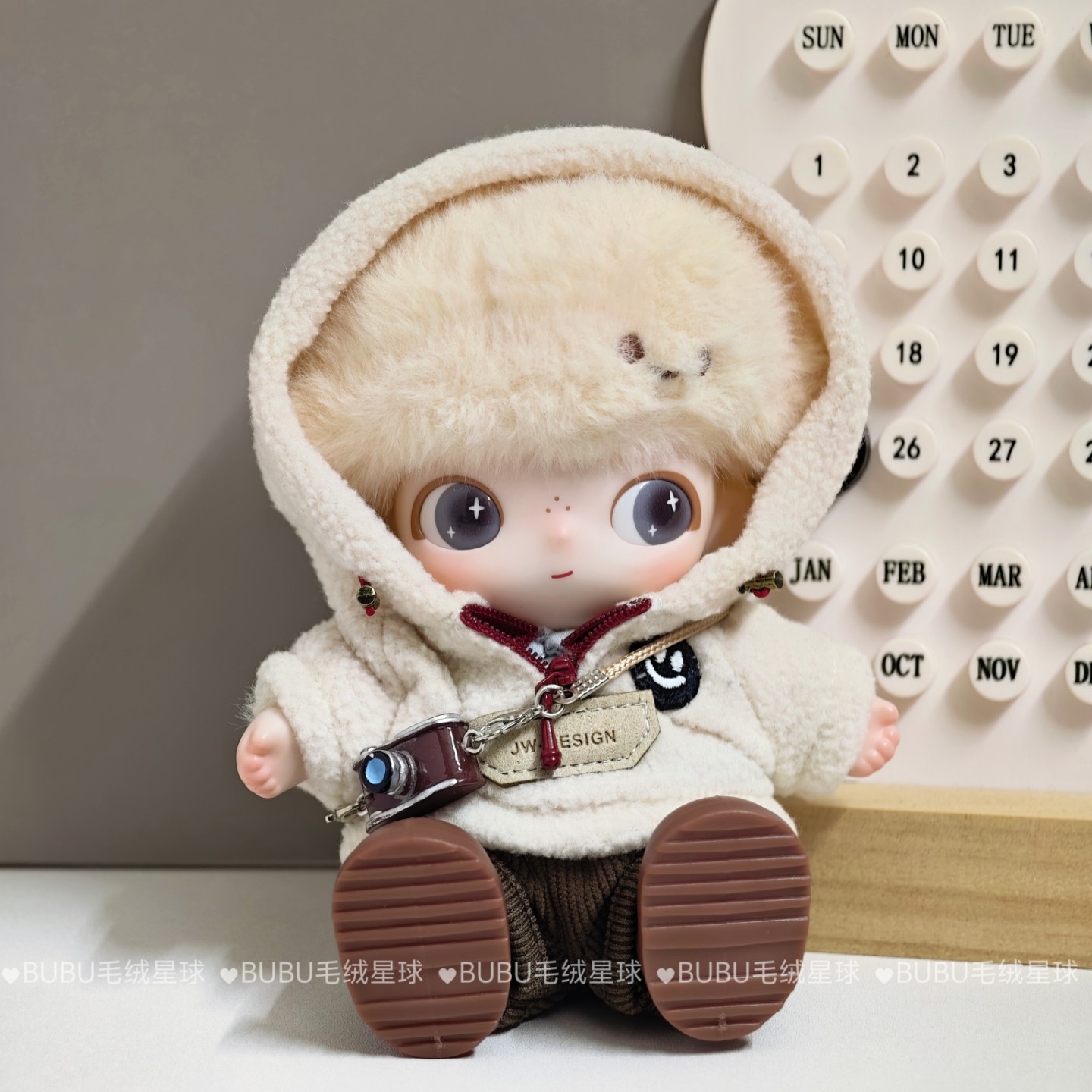 Dimoo新生日记系列搪胶娃衣新奇陌生懵懂毛绒挂件玩偶衣服帽衫冬,模玩/动漫/周边/娃圈三坑/桌游,棉花娃娃/毛绒玩具娃衣,淘宝优惠券,粉丝福利购,淘宝优惠卷