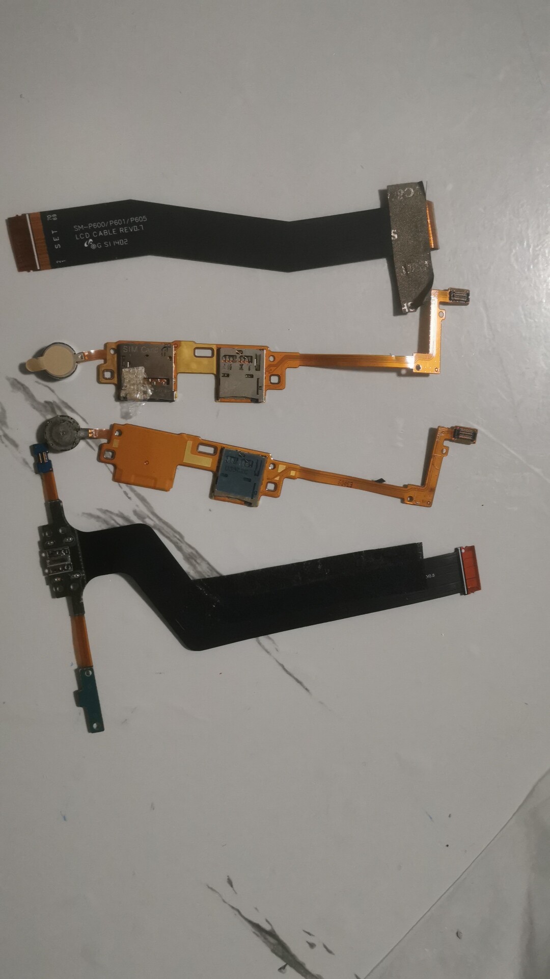 适用三星Galaxy Note 10.1 P600 P601 P605 P607卡座尾插维修更换