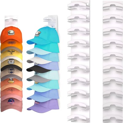 Hat Organizer for Baseball Caps 2代棒球帽收纳架壁挂多层帽架j