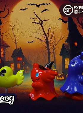 【Bang】现货 UNBOX GREENIE & ELFIE GHOST EATER 万圣节套装