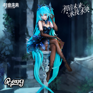 【Bang】预售 UNiQUE ART 初音未来 永夜未央 正版收藏级手办摆件