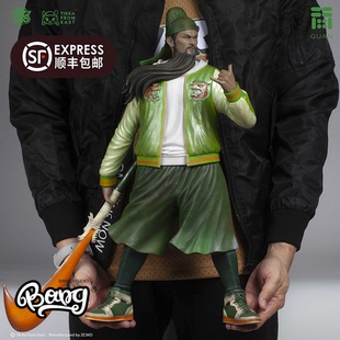 ZCWO Bang DRAGON GUAN 關(guān)公 THE AZURE 潮玩 預(yù)售 TIKKA