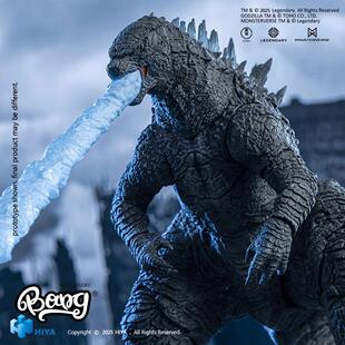 【Bang】现货 HIYA海雅 哥斯拉2014 超可动热能射线哥斯拉 透光