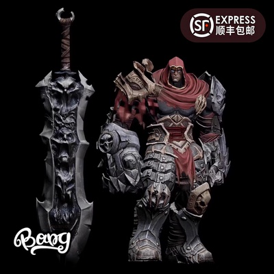 一代战神天启骑士人偶手办魔火