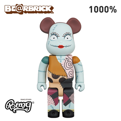 Bearbrick1000%圣诞夜惊魂莎莉