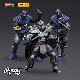 【Bang】现货 JOYTOY暗源 忍者神龟 施瑞德 大脚兵 1/18可动人偶
