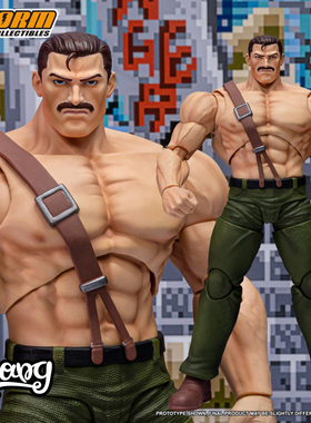 【Bang】预售 STORM TOYS 快打旋风 迈克·哈格 1/12可动人偶手办