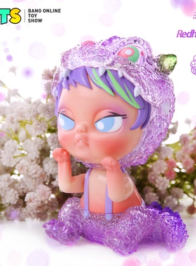 【Bang】现货 葡萄⼩泡芙 SOFUBI潮玩手办摆件礼物